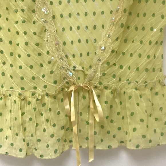 Summer Lemon Sparkle Top - Picture 2 of 3